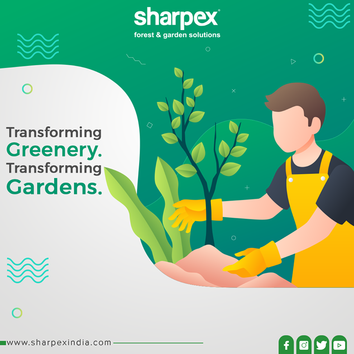 Transforming Greenery.
Transforming Gardens.

#GardeningTools #ModernGardeningTools #GardeningProducts #GardenProduct #Sharpex #SharpexIndia