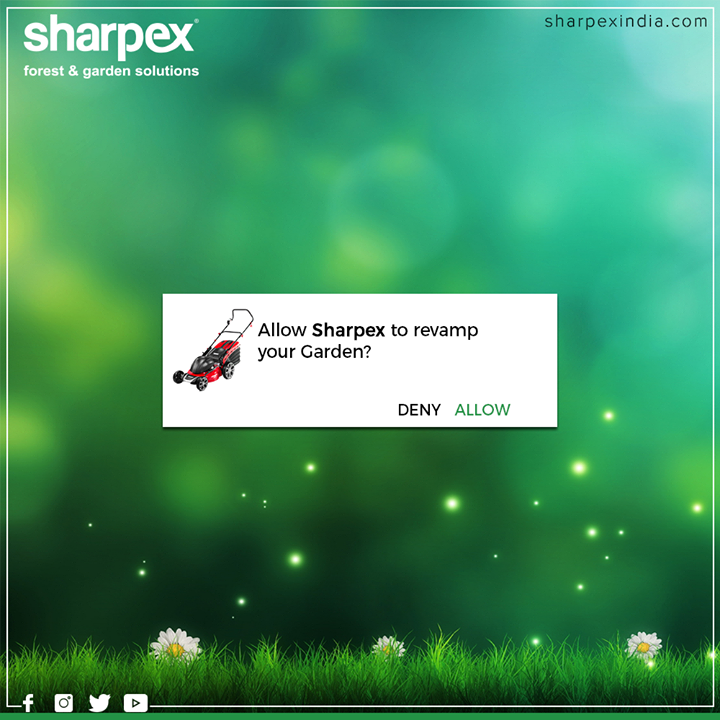 Improve your home garden and give a profestional touch. Allow Sharpex to help you make it happen. .

#RealPermissions #TrendingFormat #GardeningTools #ModernGardeningTools #GardeningProducts #GardenProduct #Sharpex #SharpexIndia
