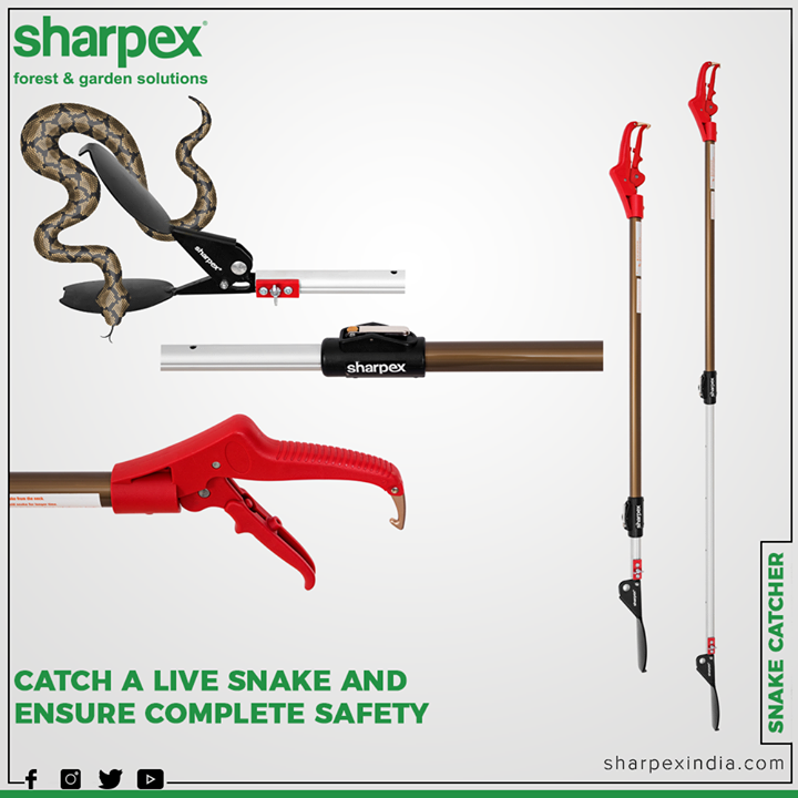 A modern device that is used to catch a live snake ensuring complete safety.

#GardeningTools #ModernGardeningTools #GardeningProducts #GardenProduct #Sharpex #SharpexIndia