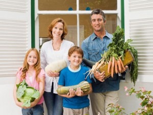 How vegetable gardening could make your family a happy and healthy family.