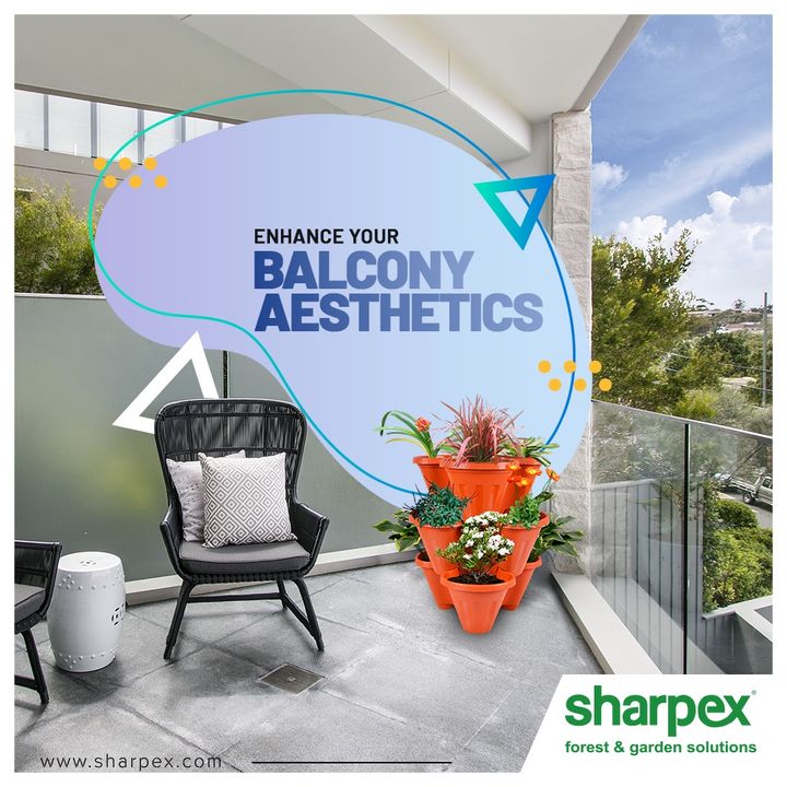Decorate your balcony with beautiful plants and flowers to increase the aesthetic appeal with stackable flower pots.

#StackableFlowerPots #GardeningTools #ModernGardeningTools #GardeningProducts #GardenProduct #Sharpex #SharpexIndia