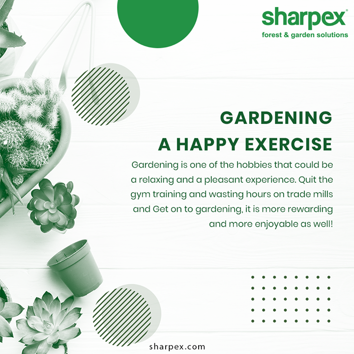 Gardening is one of the hobbies that could be a relaxing and a pleasant experience. Quit the gym training and wasting hours on trade mills and Get on to gardening, it is more rewarding and more enjoyable as well!

#GardeningTips #GardeningTools #ModernGardeningTools #GardeningProducts #GardenProduct #Sharpex #SharpexIndia