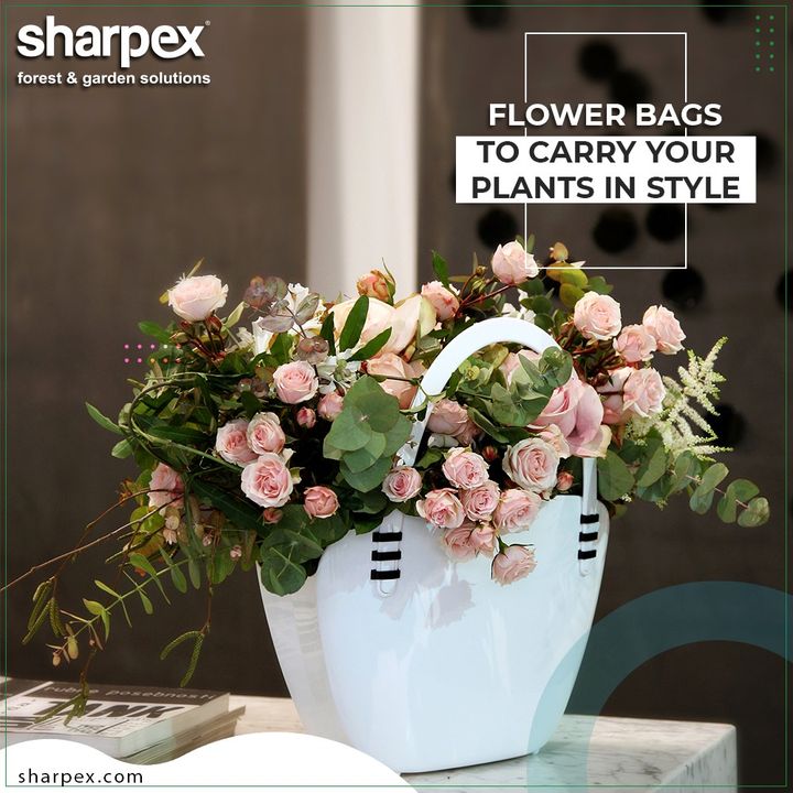 The colourful flower bags available in four different colour options are an ideal gift for the plants and the garden lovers. The durable and long-lasting flower bags are suitable for the indoor as well the outdoor plants.

#GardeningTools #ModernGardeningTools #GardeningProducts #GardenProduct #Sharpex #SharpexIndia