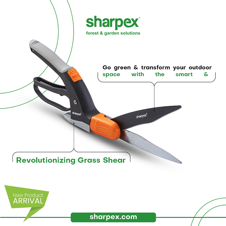 We know how particular you are about your gardening goals and hence we have come up with the one-of-its kind gardening accessory; grass shear.

Go green & transform your outdoor space with the smart & revolutionizing Grass Shear!

#GrassShear #CreativeGardeningAccessory #GardeningAccessories #GardeningTools #ModernGardeningTools #GardeningProducts #GardenProducts #Sharpex #SharpexIndia