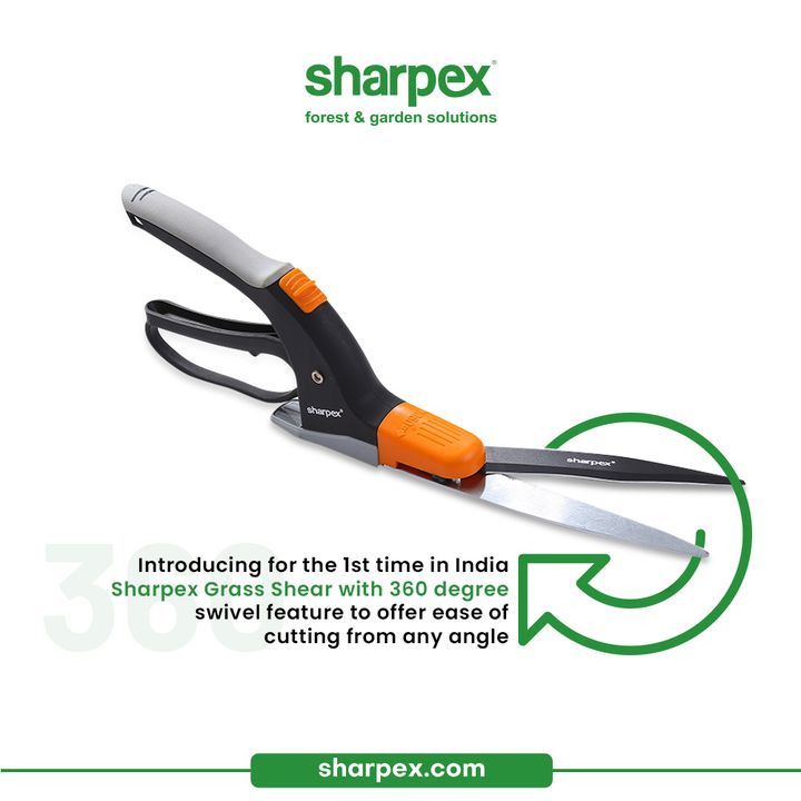 The first of its kind gardening accessory; Sharpex Shear Grass has been introduced to ease the life of the gardeners.

Having 360 degree swivel feature, it offers the ease of cutting from every angle and hence the task becomes a more enjoyable experience.

#GardeningAccessories #GardeningTools #ModernGardeningTools #GardeningProducts #GardenProducts #Sharpex #SharpexIndia