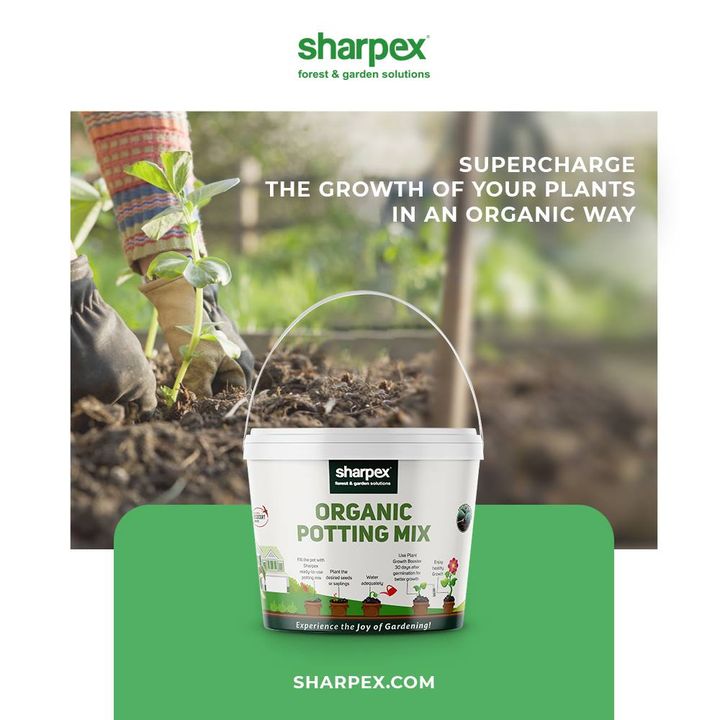 Supercharge the growth of your plants in an organic way while you sit with ease and supervise the journey of their flourishment.

Enjoy the joyful journey of being a gardener with Sharpex Gardening And Community.

#GardeningAccessories #GardeningTools #ModernGardeningTools #GardeningProducts #GardenProducts #Sharpex #SharpexIndia