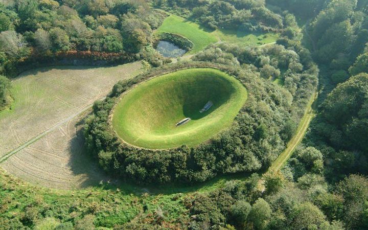 james turrell irish sky garden crater, Ireland