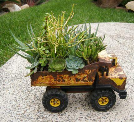 planted truck