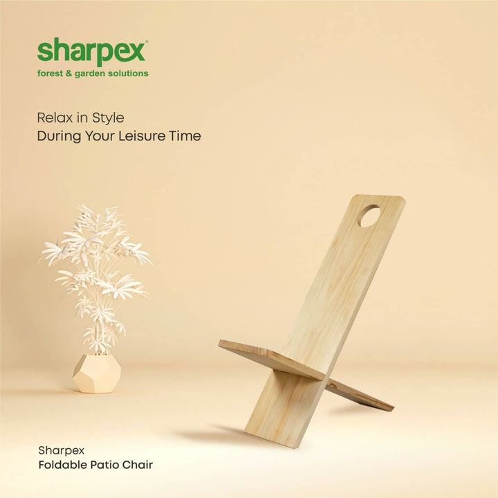 Thoughtfully designed foldable Patio Chair by Sharpex - can end your search for a lightweight & portable chair that you can use in your outdoors. Be it your gardening breaks or your leisure time - this chair is a perfect companion for your outdoor activities.

 Visit sharpex.com to buy this beautiful chair now.

#sharpexindia #sharpexgardening #SharpexFoldablePatioChair #joyofgardening #gardendecor