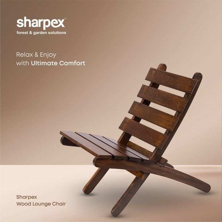 Who doesn’t like to sit back and relax in their home garden, backyard or patio! This wooden lounge chair by Sharpex has been designed specifically to make your leisure time more interesting. End your search for a comfortable lounge chair by 
visiting www.sharpex.com

#sharpexindia #woodloungechair #sharpexcommunity #joyofgardening #decor
