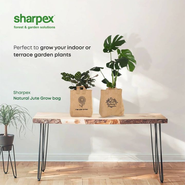 Are you looking for a sustainable, eco-friendly grow bag alternative for plastic? Your search ends here with Sharpex Natural Jute Growbag. Grow your plants or gift them to your loved ones in style, with this beautiful & high-quality product by Sharpex.

www.sharpex.com

#sharpexindia #gardendecor #homedecor #gift #giftsideas #joyofgardening