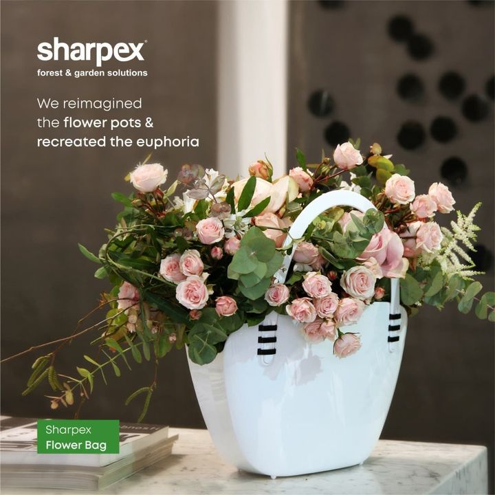 We reimagined the flower pots with a touch of modern design and stunning visual appeal. Flowers or small plants, this smart pot is capable of holding it in style.

 Visit www.sharpex.com to know more & order this product.

#sharpexindia #sharpexbag #gardendecor #decor #flowerbag