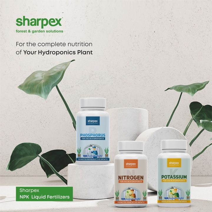 NPK i.e. Nitrogen, Phosphorous & Potassium are very important for the growth of any plant. Phosphorous promotes reproductive growth, Nitrogen helps in enhancing vegetative growth whereas Potassium regulates photosynthesis. It is specially designed to aid the nutrient needs of your hydroponics garden. 

Visit www.sharpex.com to buy the product.

#sharpexindia #sharpex #hydroponics #hydroponicsgarden #gardening #nature #NPK #sharpexNPK