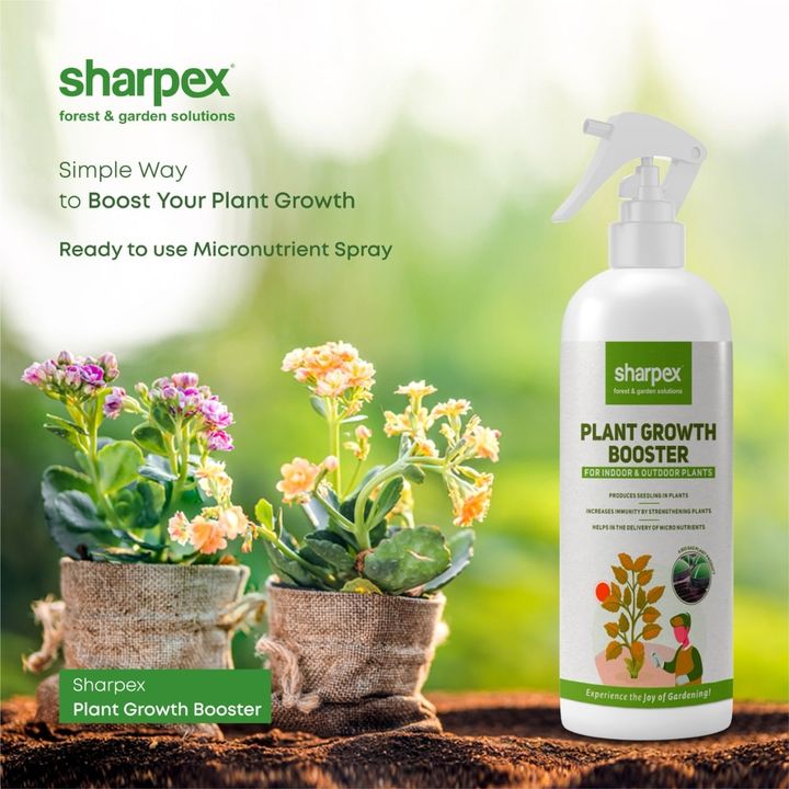 Boosting your plant with a balanced dose of micro-nutrients is made easy with Sharpex plant growth booster. No measuring, no mixing, ready to use application spray is designed to give the necessary nutrition to your houseplants. 

Buy this quality product by visiting www.sharpex.com.

#SharpexPlantGrowthBooster #shapex #sharpexindia #GardeningAccessories #lovegardening #explore #plantbooster #plantgrowth