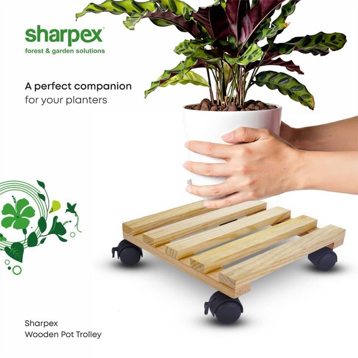 Be it indoors or outdoors, you can now host your planters using our Wooden Plant Stand. While its wheels make it super convenient to move your planters, its natural finish wooden design adds a layer of elegance. 

Visit www.sharpex.com to know more about this product.

#sharpex #ShapexWoodenPotTrolley #pottrolly #pot #gardendecor #homedecor #decor #plants #nature #gardening
