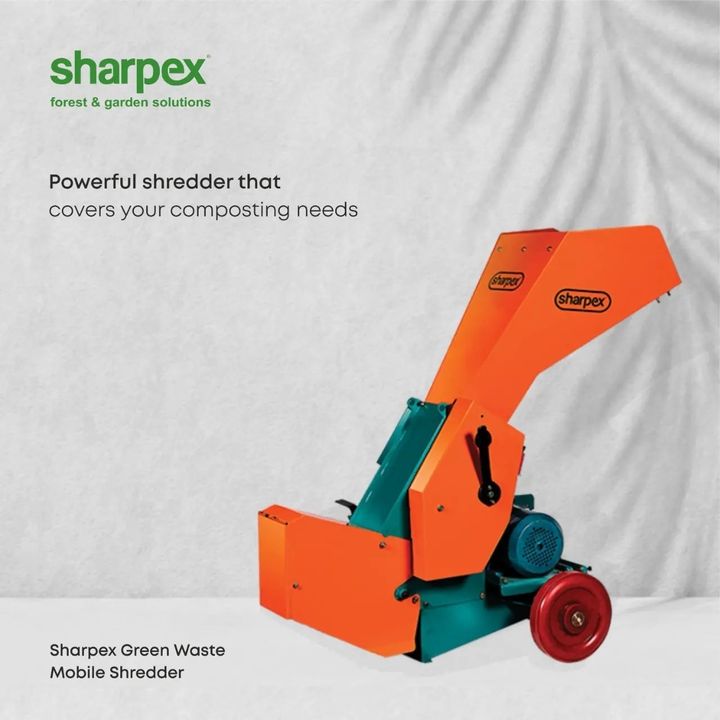Turning your green garden waste into healthy compost is a great idea. Sharpex mobile shredder lets, you crush your garden leaves & every other green waste which you can further use to create your own compost for your garden.  Visit www.sharex.com to buy this product today.

#sharpex #lovegardening #mobileshredder #gardeninginindia #sharpexgardeningtools #sharpexindia #gardeningenthusiastsinindia #gardeningcommunity