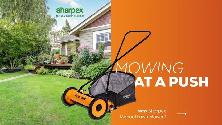Our manual lawn mower is designed for small backyard lawns. Trim your lawns on your Sunday mornings with a minimum effort with our manual lawnmower. Maintenance-free design and easy application. Visit www.sharpex.com and check out this lawnmower today.

#sharpex #lovegardening #sharpexindia #gardeningenthusiastsinindia #sharpexmanuallawnmower #gardeningaccessories #gardening #gardenequipment