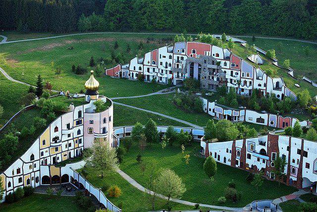 Building design in harmony with nature, Styri, Austria