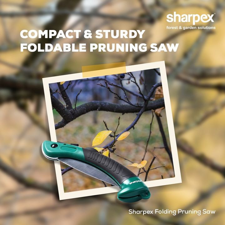 Sharpex designed Compact & Sturdy Foldable Pruning Saw, which features a compact design but functions like regular prunning saw. With high quality silicone rubber you get a firm grip which is ideal for pruning even the thicker branches.Visit www.sharpex.com today to check out this product, today.

#sharpex #sharpexcomminity #gardeningtools #gardendecor #sharpexfoldablepruningsaw #gardeningenthusiastsinindia #homegardening #gardening