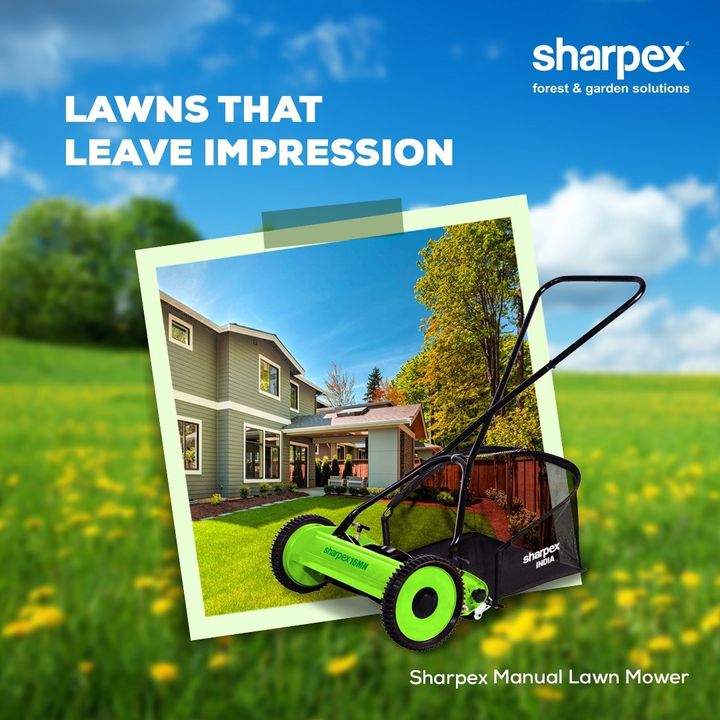 Sharpex mannual lawn mower is designed for trimming household lawns. It’s attached grass trolly enables the easy collection of grass. A perfect companion for your household lawns, that makes the mowing experience enjoyable. Visit www.sharpex.com to check this product today.

#sharpex #sharpexmanuallawnmower #sharpexcomminity #gardeningtools #gardendecor #gardeningenthusiastsinindia #homegardening #gardening