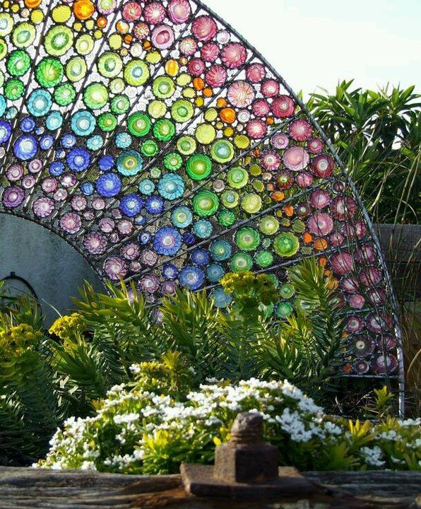 Glass #garden sculpture..