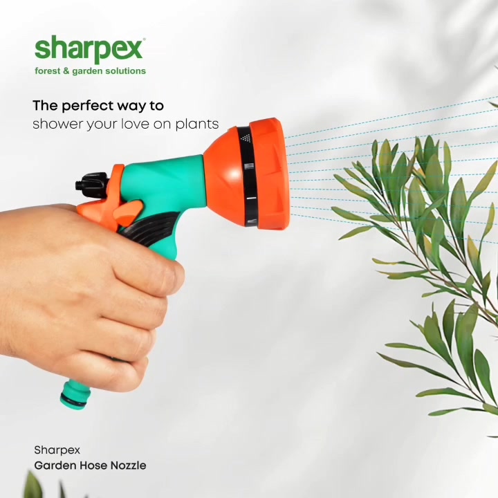 Sharpex garden hose nozzle, allows you to water your plants with 10 different water patterns. Shower your love on your plants without worrying about water wastage.

 Visit www.sharpex.com to buy this thoughtfully designed product by Sharpex.

#sharpexindia #GardenHoseNozzle #hosenozzle #GardeningAccessories #accessories #gardendecor #nature #explore