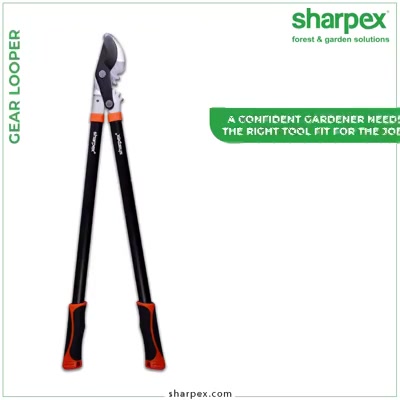 A confident gardener needs the right tool fit for the job!
The Sharpex #GearLoppers are designed to a professional standard with superior manufacturing processes, attention to quality, performance & thoughtful designs that make this an essential piece of gardening equipment.

#GardeningTools #ModernGardeningTools #GardeningProducts #GardenProduct #Sharpex #SharpexIndia